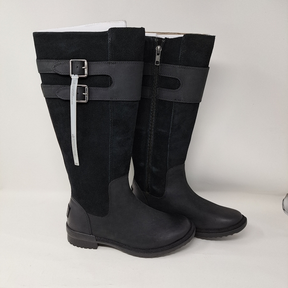 UGG Zarina Black Boots - Women's Size 5 - Picture 4 of 5
